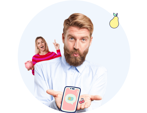 Man erbjuder ett mobilabonnemang billigt