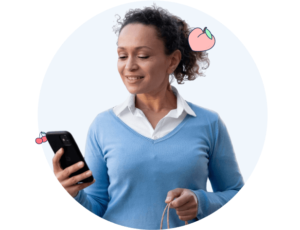 mobiloperatorer Tjej söker på bästa mobiloperatör